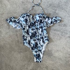 Push Up One Piece Swim